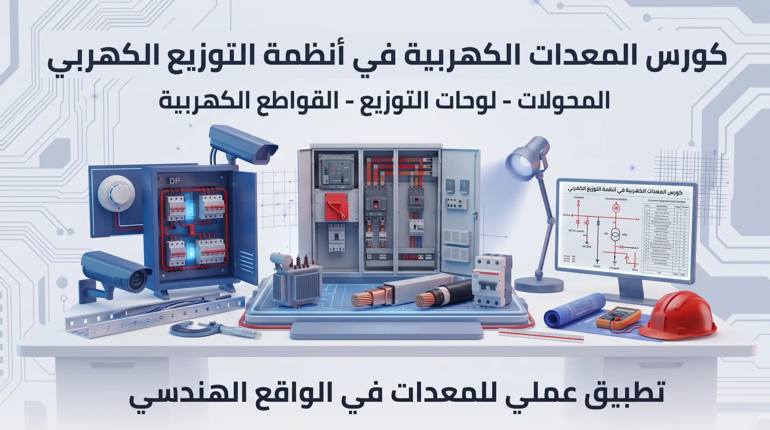 المعدات الكهربيه في انظمه التوزيع الكهربي