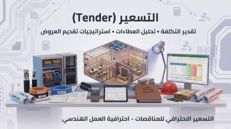 كورس تسعير المشاريع الكهربائية (Tender)