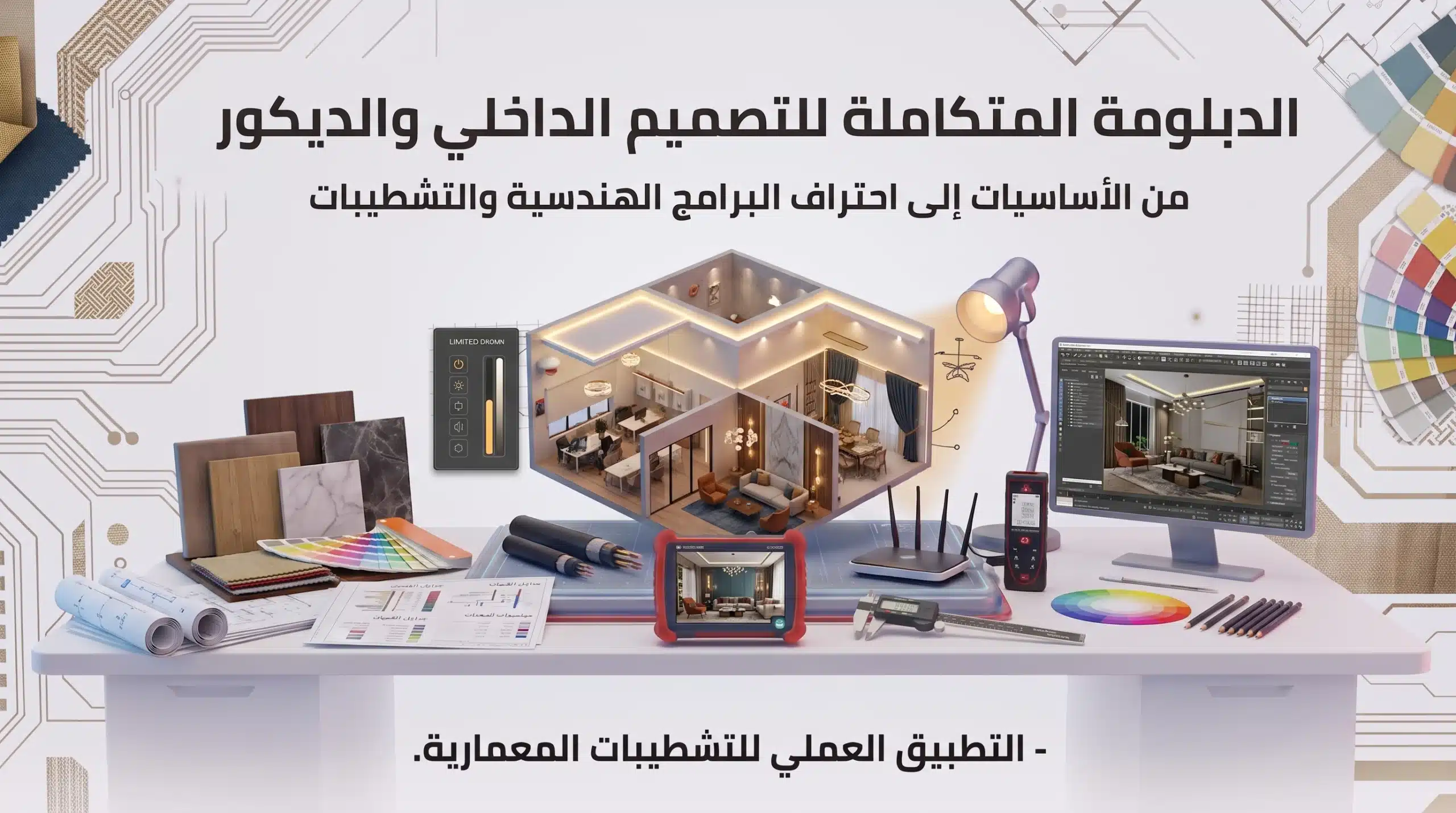 باقة الديكور والتصميم الداخلي الشاملة