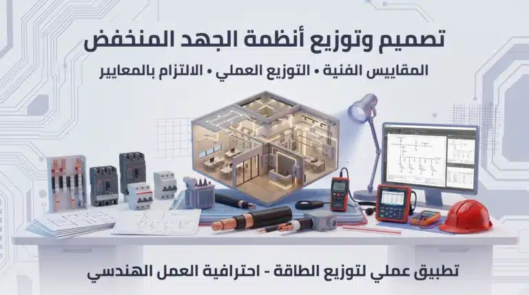 تصميم وتوزيع أنظمة الجهد المنخفض الكهربائية (Power)